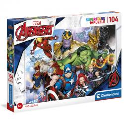 Puzzle Vengadores Avengers Marvel 104pzs - Imagen 1