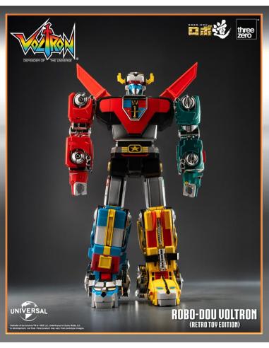 ThreeZero Voltron: Defender of the Universe Figura Robo-Dou Voltron Retro Toy Edition 27 cm