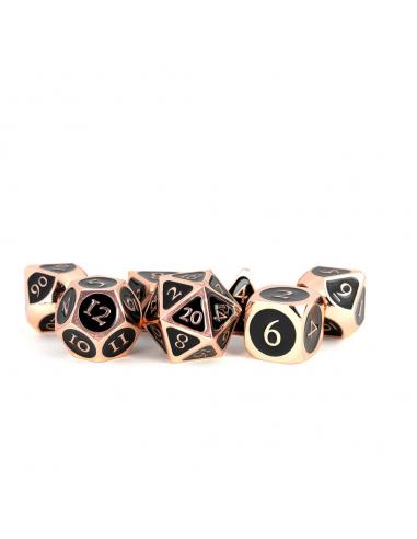 FanRoll FanRoll Pack de Dados Antique Copper with Black Enamel (7)