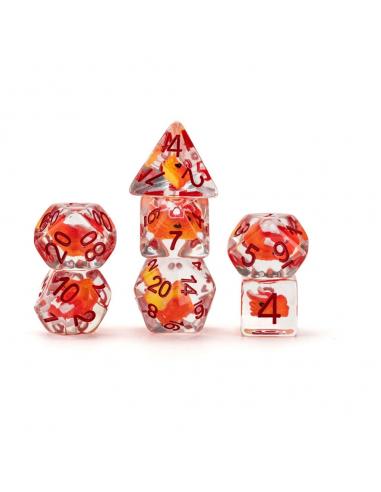 FanRoll Dragon Storm Inclusion Pack de Dados Red Dragon (7)