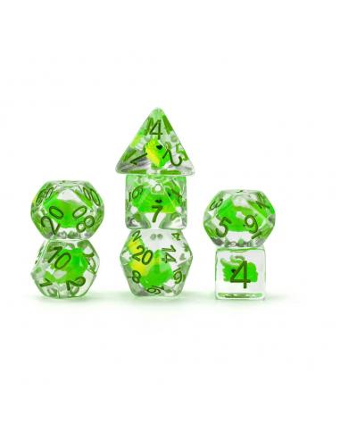 FanRoll Dragon Storm Inclusion Pack de Dados Green Dragon (7)
