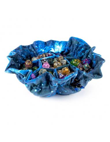FanRoll FanRoll Bolsa para Dados con compartimentos Velvet Galaxy