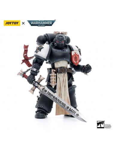 Joy Toy (CN) Warhammer 40k Figura 1/18 Black Templars The Emperors Champion Rolantus 12 cm