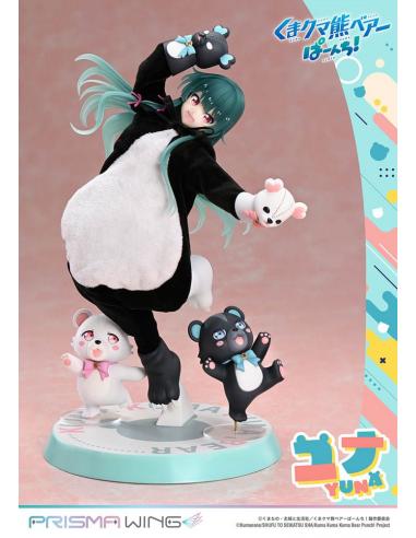 Prime 1 Studio Kuma Kuma Kuma Bear Punch! Estatua PVC 1/7 Prisma Wing Yuna 28 cm