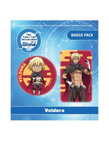 POPbuddies That Time I Got Reincarnated as a Slime Pack de Chapas Veldora Human Form