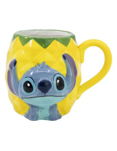 Stor Lilo & Stitch Taza 3D Stitch Pineapple 414 ml
