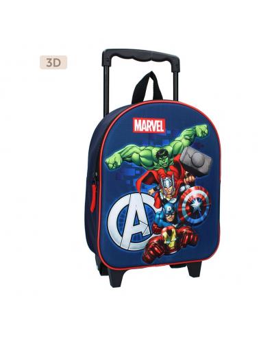 Vadobag Marvel Mochila Trolley 3D Avengers Great Escapes 32 cm