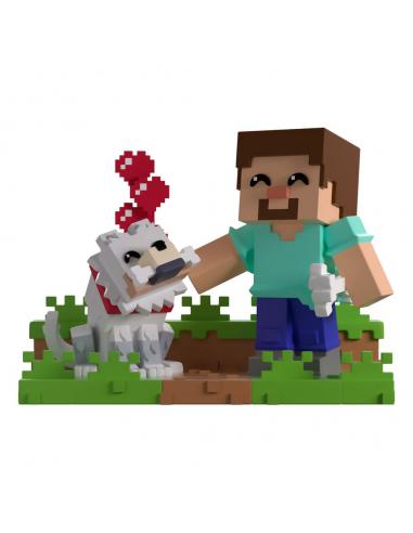 Youtooz Minecraft Figura Vinyl Taming a Wolf 10 cm