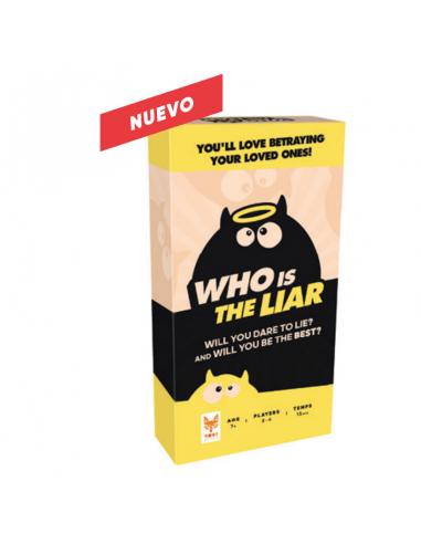 TOPI GAMES Juego de cartas Quien Sera el Mentiroso español