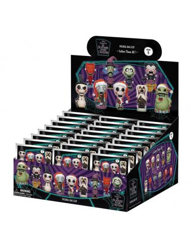 Monogram Int. Pesadilla antes de Navidad Colgantes PVC 3D Expositor Glow in the Dark Serie 9 (24)