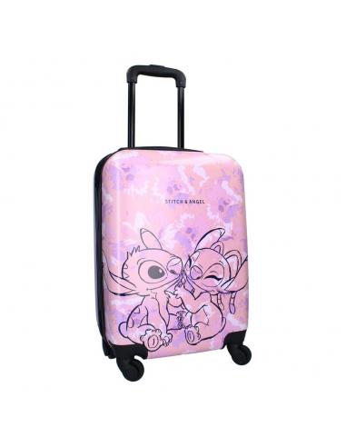 Vadobag Lilo & Stitch Maleta Trolley Ohana Forever pink 46 cm