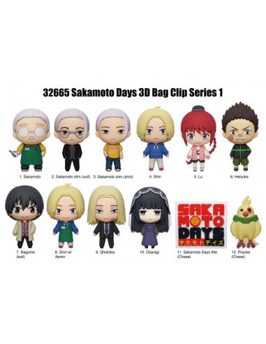 SAKAMOTO DAYS S.1 BAG CLIP BLI DISP (24)