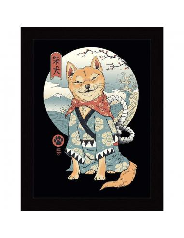 VINCENT TRINIDAD SHIBA INU COLL PRNTD FR