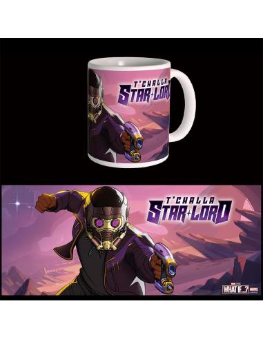 WHAT IF? TCHALLA STAR LORD MUG