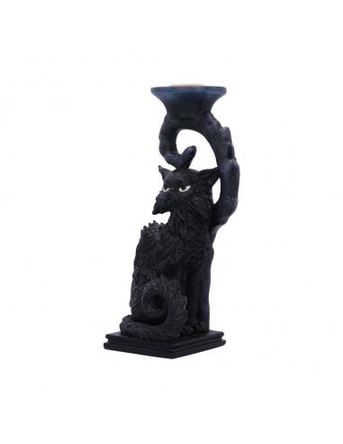 WITCHES FAMILIAR SALEM CANDLESTICK HOLDE