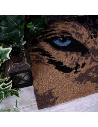 WOLF DOORMAT