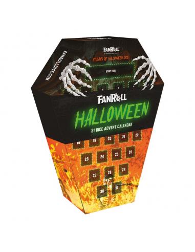 FanRoll Halloween Calendario de Adviento 31 días Dice Goblin