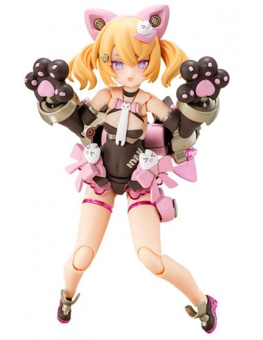 Kotobukiya Megami Device Maqueta Plastic Model Kit 1/1 Puni Mofu Kuro Mao 14 cm