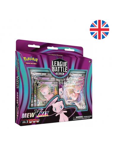POKEMON JUEGO DE CARTAS Baraja juego cartas coleccionables Mew VMax Pokemon ingles