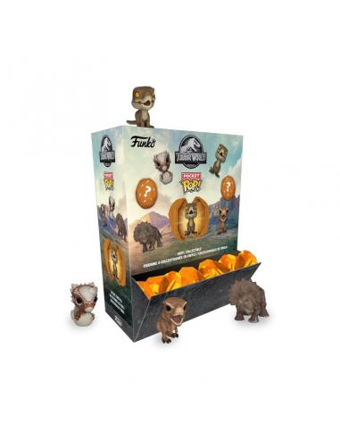Funko Jurassic World Pocket Figuras Pocket POP! Vinyl Amber PDQ Expositor (12) 4 cm