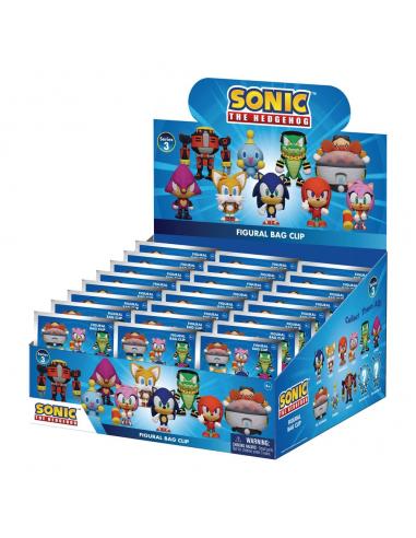 Monogram Int. Sonic - The Hedgehog Colgantes PVC 3D Series 3 Expositor (24)