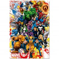 Puzzle Superheroes Marvel 500 - Imagen 1