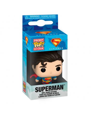 FUNKO Llavero Pocket POP DC Comics Superman - Superman