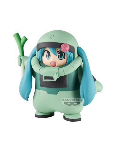 BANPRESTO Figura Hatsune Miku 45th Anniversary Mobile Suit Gundam 15cm