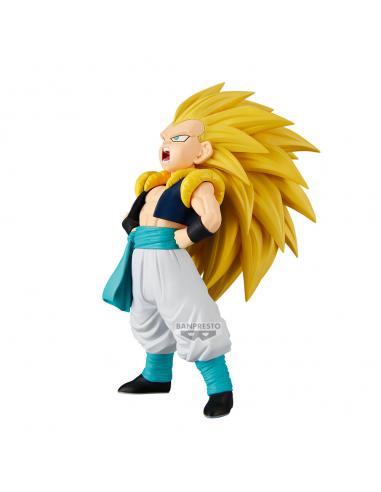 BANPRESTO Figura Super Saiyan 3 Gotenks Solid Edge Work Dragon Ball Z 16cm