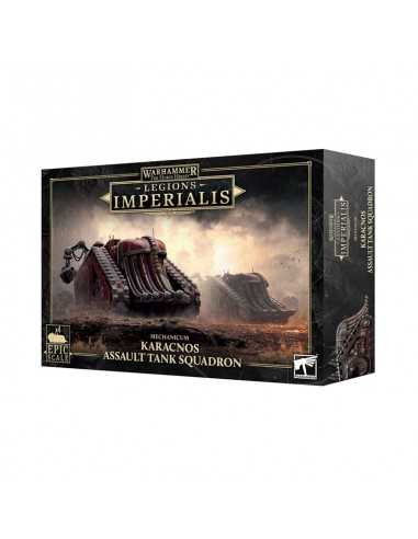 LEGIONS IMPERIALIS MECHANICUM KARACNOS ASSAULT TANK SQ