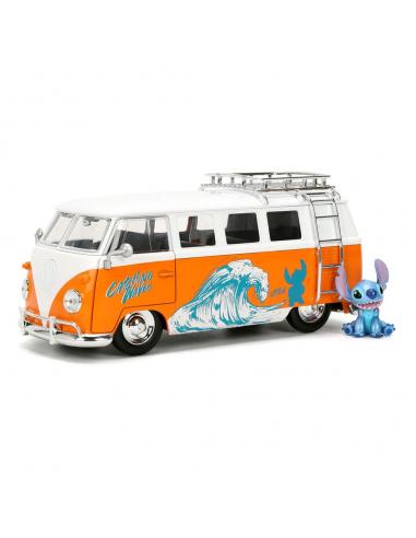 Jada Toys Lilo & Stitch Vehículo 1/24 1961 VW Bus Stitch