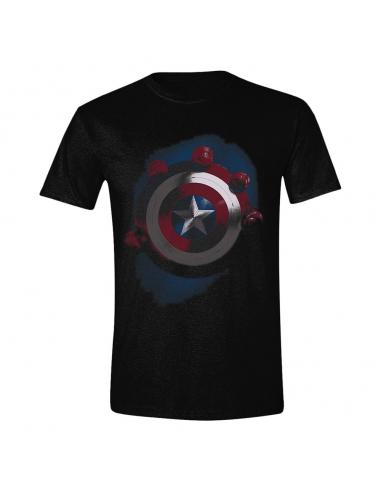 PCMerch Captain America Brave New World Camiseta Captain America Shield with Red talla M