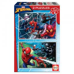 Puzzle Spiderman Marvel 2x100pz - Imagen 1