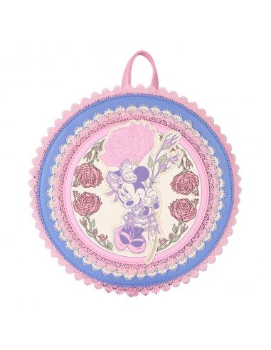Loungefly Disney by Loungefly Mochila Mini Minnie Floral and Lace