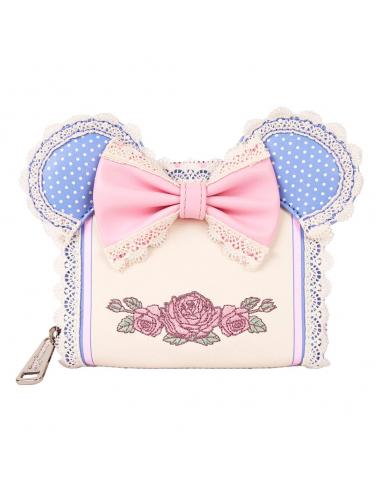Loungefly Disney by Loungefly Monedero Minnie Floral and Lace Ears
