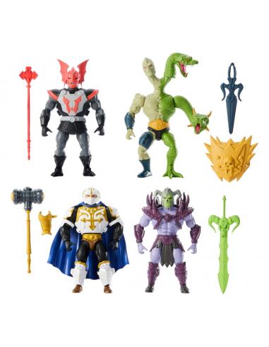 Mattel Masters of the Universe Origins Pack de 4 Figuras 14 cm