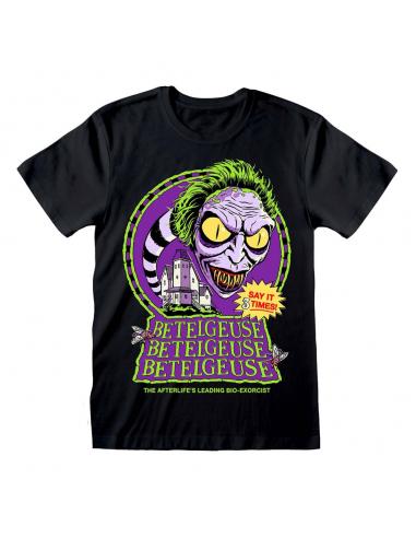 Heroes Inc Beetlejuice Camiseta Say it three Times talla M