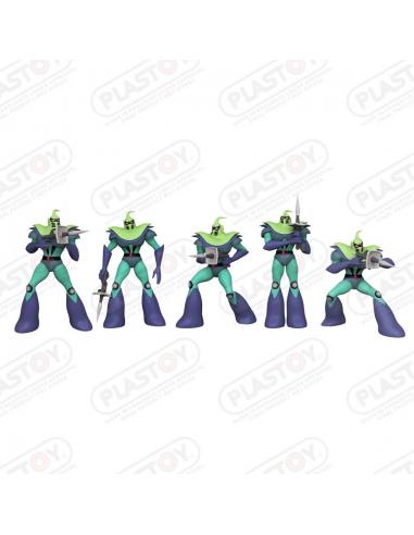 GRENDIZER VEGAN SOLDIERS FIGURE SET (5)