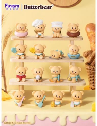 Elska Butterbear pack de 3 Minifiguras Baked with Love Series Chubby Face 9 cm Expositor (6)