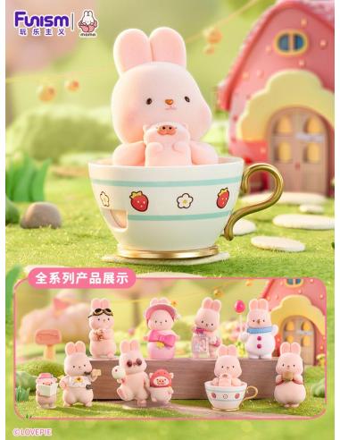 Elska Momo Bunny Minifiguras Strawberry Town Series 9 cm Expositor (8)