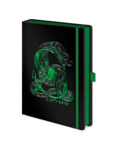 PYRAMID Cuaderno A5 premium Slytherin Harry Potter