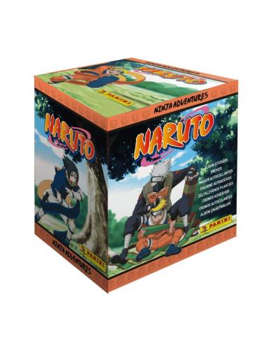 Panini Naruto Ninja-Adventures Sticker Collection Expositor de Sobres (36)
