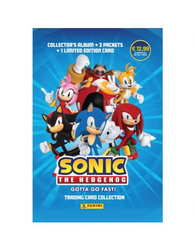 Panini Sonic The Hedgehog - Gotta Go Fast! - Starter Pack Sobres Cartas Coleccionables *Edición Alemán*