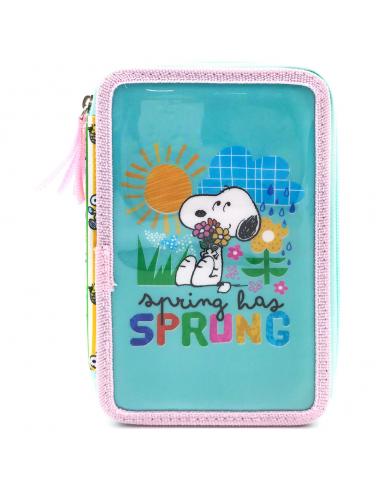 CYP BRANDS Plumier Snoopy Peanuts triple