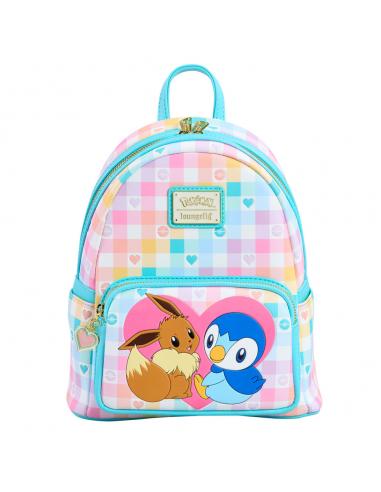 LOUNGEFLY Mochila Piplup and Eevee Friends Pokemon Loungefly