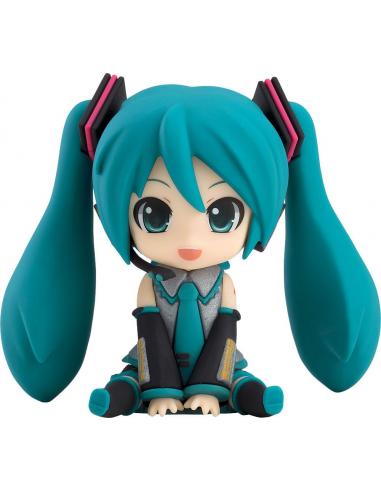 Good Smile Company Character Vocal Series 01: Hatsune Miku Figura mini Piapro Characters Rubber Mascot Nendroid Plus Hatsune Mik