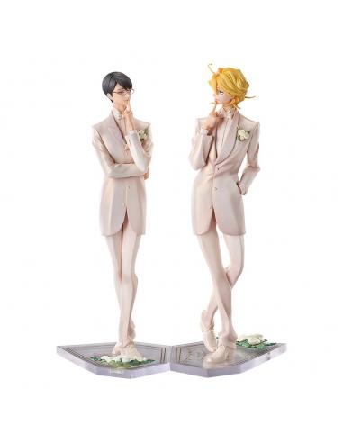 Orange Rouge Doukyusei Pack de 2 Estatuas PVC 1/7 Hikaru Kusakabe & Licht Sajo: Wedding Ver. 24 cm
