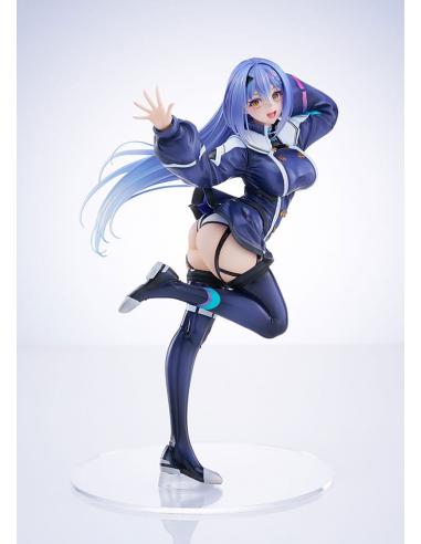 Amakuni Vtuber Estatua PVC 1/7 Aogiri High School Etra Ver. 23 cm
