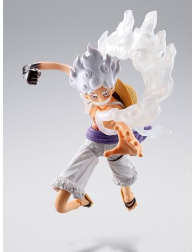 Bandai Tamashii Nations One Piece Figura S.H.Figuarts Monkey D. Luffy Gear 5 -Future Island Egghead- 15 cm