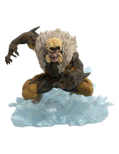 Diamond Select Marvel Comic Gallery Diorama Sabretooth 16 cm